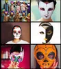 500 Stück beste DIY Maske handbemalt Halloween weiße Gesichtsmaske Zorro Krone Schmetterling leere Papiermaske Maskerade Party Cosplay Masken CW0298