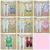 2016 유아 아기 면화 Bodysuits Rompers 소년 소녀 Bodysuits + Pant + Hat + SOCKS = BIBS 5pcs 세트 코튼 Babys 의류 8colors # 3867