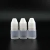 2ML 100pcs / LOT LDPE Frascos cuentagotas de plástico con tapas a prueba de manipulaciones Consejos Safe Vapor e JUICE SQUEEZABLE239o