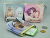 패션 귀여운 고양이 인쇄 여자 지퍼 PU 동전 지갑 지갑 여자를위한 미니 머니 가방 클래식 레이디 걸스 12pcs / Lot 무료 배송