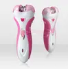 Kemei 4 in 1 Electric Foot Exfoliator Feet Dead Skin Removal Heel Cuticles Nail Grinding Tool Set