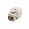 Freeshipping 24/lot10G Network Cat6a (CAT.6A Class Ea) RJ45 Shielded Keystone Jack Network Connector -Also suitable for CAT7 cable