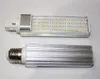 SMD 2835 LED horisontell plugg lampa E27 G23 G24 G24Q G24D LED Corn Light Lampor 5W 7W 9W 10W 12W ned belysning AC85-265V