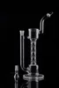 2024 Best Glass vaporizer amazing upline glass water pipes with spline perc glass bong rigs with 14.5mm joint