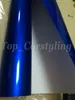 Pearl Glossy Blue Vinyl för bilomslagsstyling med luft Shiny Candy Gloss Blue Cover Film klistermärke STORE STORLEK 152X20MROLL9085260