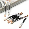 Wholesale-Fashion 50 Pcs Cosmetic Brushes Women  Eyeshadow Eyeliner Sponge Lip Brush Set Applicator Beauty Double-Ended Disposable