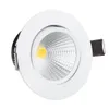 LED COB 10W Icke-dimbar LED-nedlysning Infällda taklampor 120 graders balkvinkellampa AC220-240V Downlight LED CE-godkännande