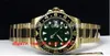 Luxus -Armbanduhrenwatch New Sapphire Green Index 116718 II Keramik Automatische Herren -Uhr Uhren Originalbox -Dateien243g