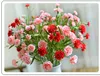 Artificial carnations artificial silk flower carnation mother's gift home deco Happy mother's day realcarnation nylon flower