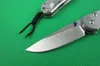 FREE SHIPPING New Chris Reeve CNC D2 Blade Titanium alloy Handle Folding knife FREE SHIPPING CR03