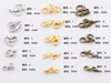 Hot Mic Nya 10mm 12mm 14mm 16mm 18mm Silver / Guld / Bronze Plated Alloy Hummer Clasps Clasps