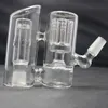 Double Chamber Ash Catcher Smoking Accessories for Glass Hookahs Water Pipes Dab Rig