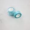 Tape Double Sided Adhesive Tape 1cm3m for PU Skin Weft Tape Hair Hair Extension tools Blue color2401402