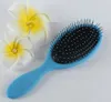 Mokry suchy szczotka do włosów Oryginalny Detangler Hair Brush Grzebień do masażu z poduszkami Combs do mokrych włosów Szczotka prysznicowa 9717