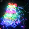 NIEUWE 3M X 0.5M 504 LED Kleurrijke Indoor / Outdoor Net Peacock Web String Light Lamp voor Kerst Bruiloft Festival Decoratie