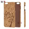 Coques en liège compatibles avec Apple iPhone, coque de protection en bois naturel mince pour téléphone portable, protection antichoc design pare-chocs arrière coque de téléphone nature