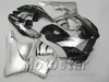 عالية الجودة هدية طقم ل fairings هوندا CBR900RR 1998 1999 الفضة أسود هيكل السيارة CBR900 RR CBR919 98 99 QD26