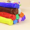 FUZZY PIPE CLEANER STEMS -Chenille Craft Stems Creative Arts Chenille Stem Pipe Cleaners 12" 30cm Random Color