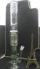 Big Glass Bell Shape Perc och 12 Arms Perculator Plus 19 "Green Honeycomb Glass Bongs Glas Vattenrör med 18,8 mm gemensam storlek