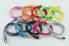 Darmowa dostawa !! Kolorowe Nowe 1M Tkanina Nylon Pleciony Kabel Micro USB do Samsung do BlackBerry dla HTC Tkaniny Pleciony Kabel 50 sztuk / partia