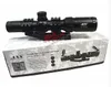 Ans Tactical 1,5-4x30 Optisk tri-upplyst röd/grön/blå CQB-riflescope med låsande torn mil dot eller pil eller 3/4 cirkel reticle typ