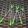 Wax Tools Groothandel metalen dab tool wax dabber tool met siliconen top dab wax tools, rokende nagel dab sticks