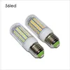 E27 بقيادة مصباح 220V 24 36 48 56 69 72 المصابيح SMD 5730 LED ضوء الذرة بقيادة مصباح عيد الميلاد الإضاءة