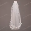Lace Bridal Veils Sparkling Crystal Wedding Veils Two Layers Elbow Length Short Bridal Veil For Weddng Dresses Bridal Accessories 334B