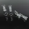 Rauchen Zubehör 14mm Domeless Quarz Nagel Echtes Material 18mm Weibliche Männliche Joint Nägel Für Bohrinseln Glas Bongs
