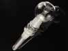 14.5mm Oil rig Hookahs for water pipe glass bong with downstem adapter dome nail one set