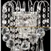 Luxury Modern Crystal Wall Lamp Crown Bedroom Bedsides Mirror Front Glass Sconces Corridor Balcony Hallway Wall Lights