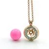 Brand New Angel Necklace Fashion Gold Plated Rhinestone Eye Chime Music Ball Pendants Necklace For Women Jewelry