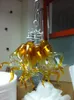 100% munblåsa CE UL Borosilikat Murano glasdale Chihuly konsthängande hänge matsal ljuskrona