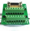 DB15 D Sub Terminal Block Breakout Board DIN-skena typ dubbel funktion