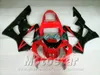 جديد! صالح لهوندا CBR900RR fairing kit CBR929 2000 2001 bodykits CBR 900 RR 00 01 fairings أسود أحمر HB81