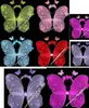 소녀 요정 천사 나비 날개 깃털 깎아 지른 머리띠 지팡이 세트 크리스마스 할로윈 공주 어린이 파티 파티 cos 공연 소품