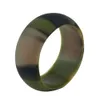 Wholesale Silicone Wedding Rings Women Men Hypoallergenic O-ring Band Comfortable Lightweigh Ring for Couple Fashion Design Jewelry in Bulk