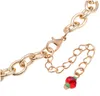 Fashion Jewelry Christmas Aragster Chiusura Collegamento Catena Braccialetti Alloia Gocciolatoio Drip Santa Claus Natale Braccialetto di fascino albero in vendita