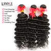 4 Bundles Lot Brésilien Vague Profonde Bouclés Vierge Cheveux Tisse Avec Top Lace Closures Non Transformés Malaisien Péruvien Indien Mongol Humain Cheveux