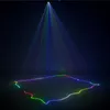 Mini RGB Kırmızı Yeşil Mavi DMX 512 Uzaktan Ses Projektör Sahne Ekipmanları Işık DJ KTV Gösterisi Tatil Lazer Aydınlatma DM-RGB400