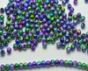 Chaud! 1500pcs Multi-Color Stardust Acrylique Ronde Spacer Perles 5mm DIY Bijoux