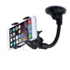 Atualizar versão Car Mountlong Arm Universal Windshield Painel de telefone celular do carro com um forte copo de sucção e xclamação para i5857193