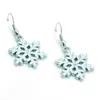 High Quality Charms Earrings Dangle Oil Drop Snowflake Fashion Statement Earrings For Women Christmas Decoration Jewelry