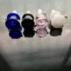 Den nya färgfärgbubbelhuvudet grossistglashoppning glas yanju, glasvatten, rörbeslag, gratis frakt