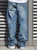 New Fashion Popular skateboard pants baggy jeans Men's Hip Hop Leisure pants Trousers large size 30-46 -077#251m