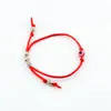 30 pièces réglable kabbale rouge chaîne Bracelet mauvais œil perle Protection santé chance bonheur pour hommes et femmes bijoux cadeau 2911