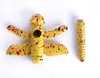 Twee mooie bamboe dragonfly houder draagbare mini pijp fittingen creatieve sleutel hanger