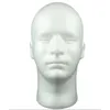 Manlig skumhuvudmodell praktisk mannequin dummy hatt perukglas￶gon bekv￤m prop display stativ f￶r barberbutik
