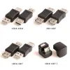 USB Male till USB Kvinnlig kontaktadapter USB 2.0 Kvinna till Man Converter m till M Extension Adapter Converter