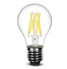 E14 E27 B22 4w 6W filament lamp 450lm A60 e27 led filament bulb 360 Degree led bulb